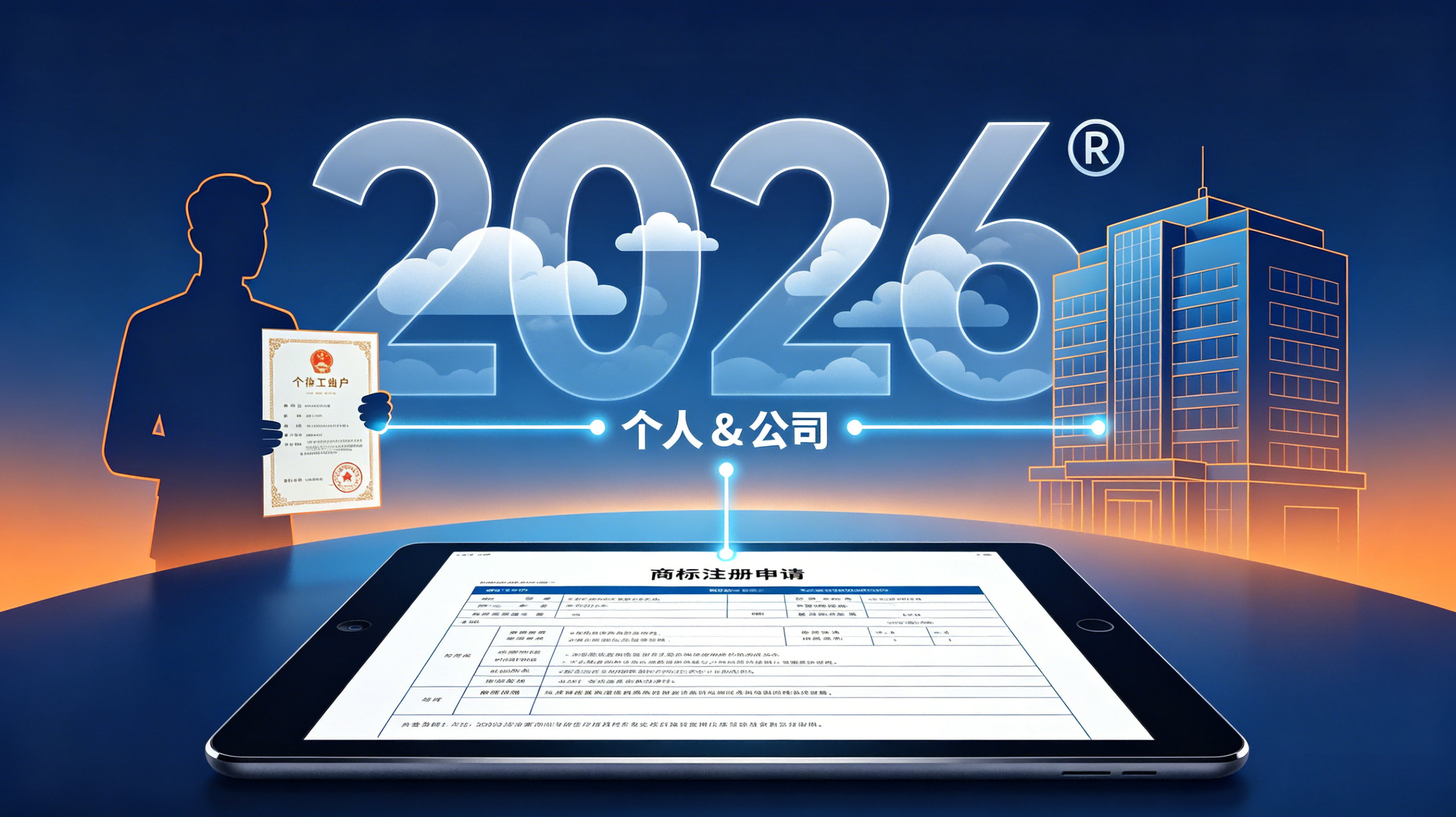 2026年商标如何申请？个人/公司均可办理