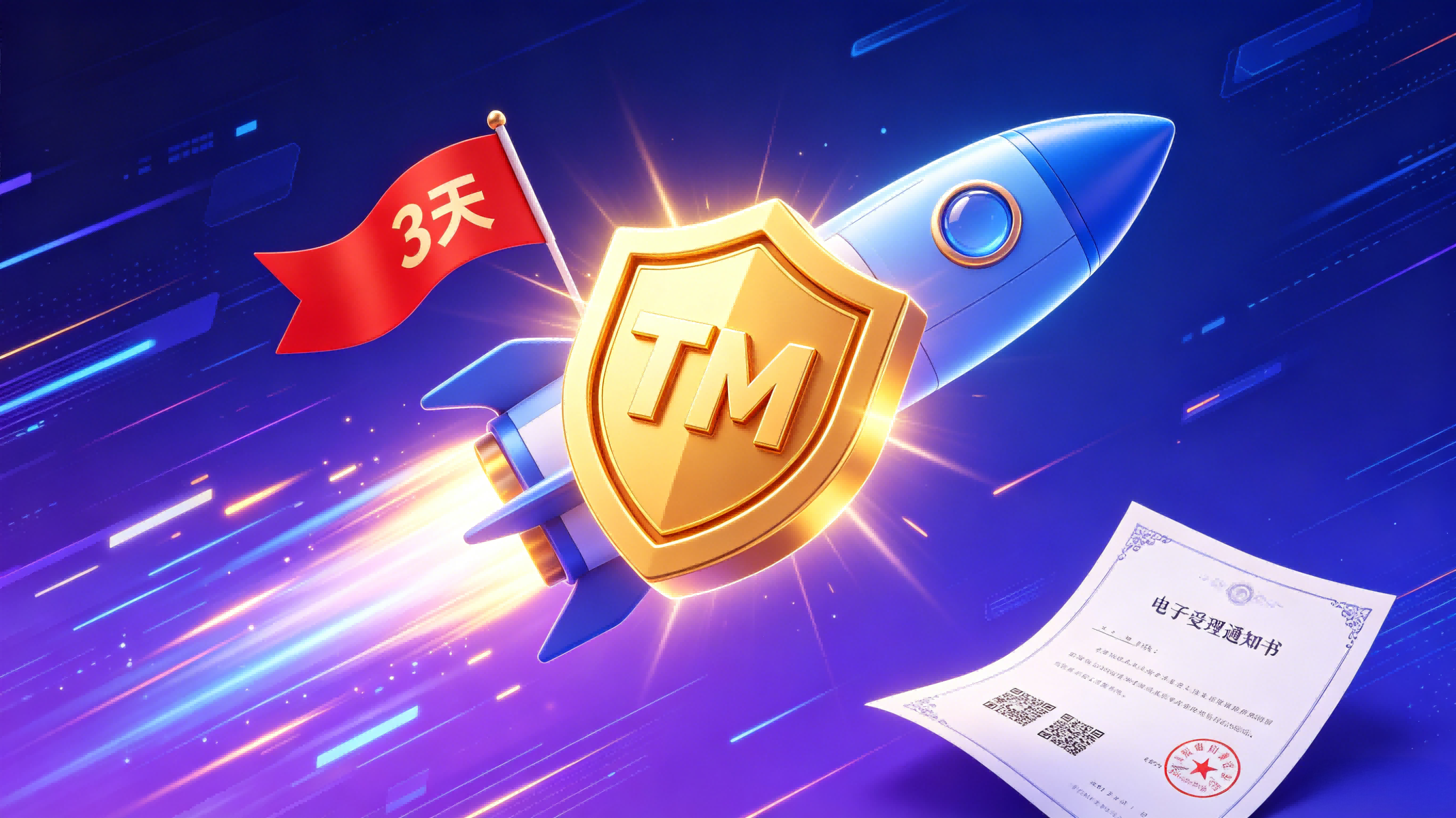 商标如何申请？快商标助您3天拿到受理号